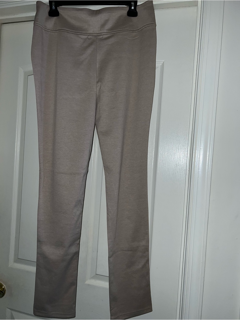 Neutral Taupe Stretch Leggings